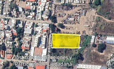 TERRENO DE 1800 M2 EN VENTA EN 21 PONIENTE SUR PENIPAK