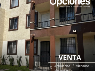 Departamento en Venta en Arboledas Cd. Bajío, Clúster Vizcaíno, Calle Naranjos