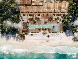 Oportunidad, Depto en Venta, Frente Mar, Telchac Puerto 216 m², Terraza C Alberca y Asador privados ,3 Recama