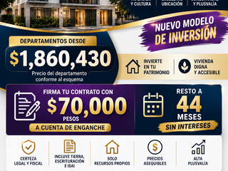 VEVTA DE DEPARTAMENTOS