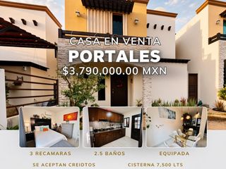 Casa en Venta en Fraccionamiento Portales, Cabo San Lucas | 3 Recámaras