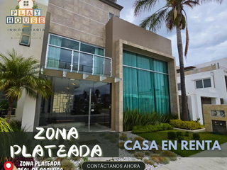 CASA AMUEBLADA EN RENTA EN ZONA PLATEADA, PACHUCA.
