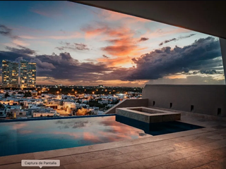 Departamento en 5º piso con hermosa vista, Amueblado y listo, Altabrisa