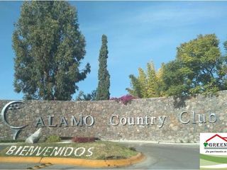 TERRENO PLANO EN VENTA CON MAGNÍFICA UBICACIÓN, EN ÁLAMO COUNTRY CLUB, CELAYA GUANAJUATO