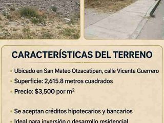 Venta de Terreno
