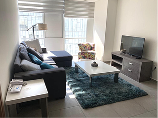 RENTA DEPARTAMENTO PLAZA CARSO TORRE CLAUDEL , AMUEBLADO, VISTA ESPECTACULAR A TODA CDMX