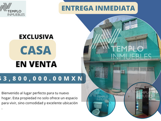 ¡Excelente Precio! CASA de Entrega Inmediata. *Se aceptan créditos*