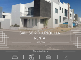 Renta de Casa en Fraccionamiento San Isidro Juriquilla, Juriquilla, Querétaro