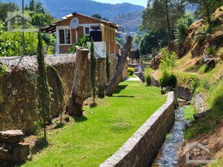 VENTA CASA Y CABAÑA EN MINERAL DEL CHICO, MUY CERCA DEL CENTRO COLINDA CON EL ARROYO