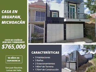 Casa en venta Uruapan, Michoacan