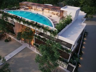 Departamento - Apartamento de Inversion 35 m² en Tulum a 2 Km de La Playa