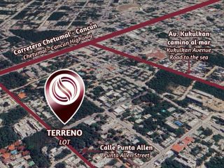 Terreno en venta, ubicado en la Veleta, Tulum