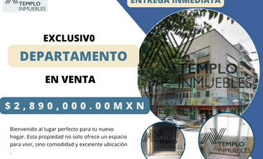 ¡Excelente Precio! Departamento de Entrega Inmediata