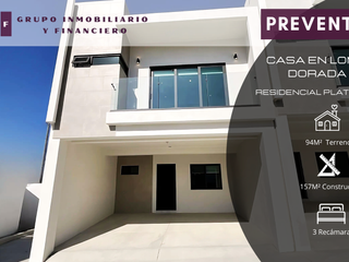 CASA EN VENTA EN GUAYUCURA | PLATINUM RESIDENCIAL | 94M2 | 3REC