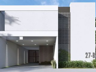 Casa residencial estilo minimalista recamara en P.B. cerca de la  playa Fraccionamiento Playas del Conchal Riviera Veracruzana