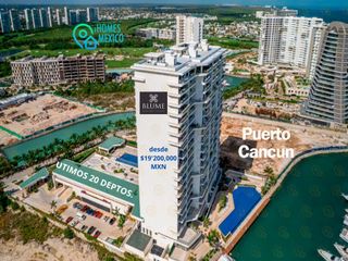 Puerto Cancun Depto. 3 Recámaras Con el mejor precio del Mercado