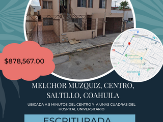 Casa a 5 minutos del centro de Saltillo, Coahuila