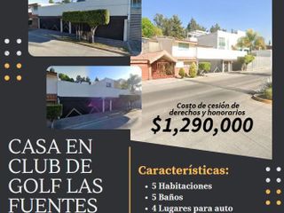 Casa en Club de Golf Las Fuentes, Puebla