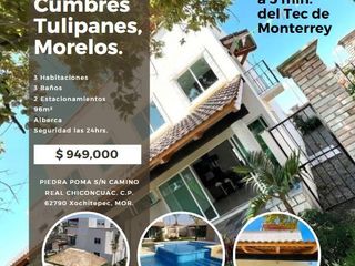 Casa en Cumbre Tulipanes, Morelos