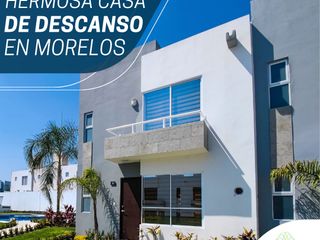 Venta de casas en Morelos con alberca 3 recamaras Cascadas Cocoyoc Oaxtepec