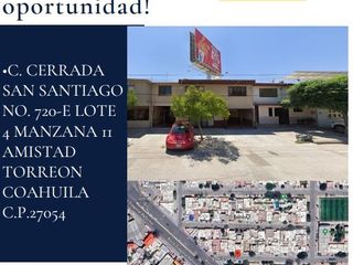 Casa En Venta En Amistad Torreon Coahuila