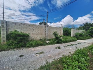 SE VENDE AMPLIO TERRENO DE 1,125 M2, BARDEADO Y CON POZO / ZONA NORTE / DZITYÁ, MÉRIDA, YUCATÁN