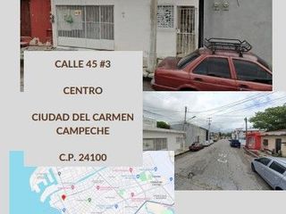 CASA EN VENTA DE RECUPERACIÓN BANCARIA EN: CIUDAD DEL CARMEN CAMPECHE/MCRC