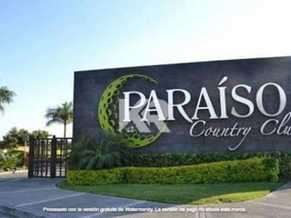 Terreno Residencial de 469 m² $5,000.000.00 MXN en Paraiso Country Club