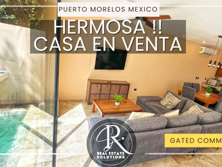 Casa en venta con Excelentes acabados Puerto Morelos Mexico