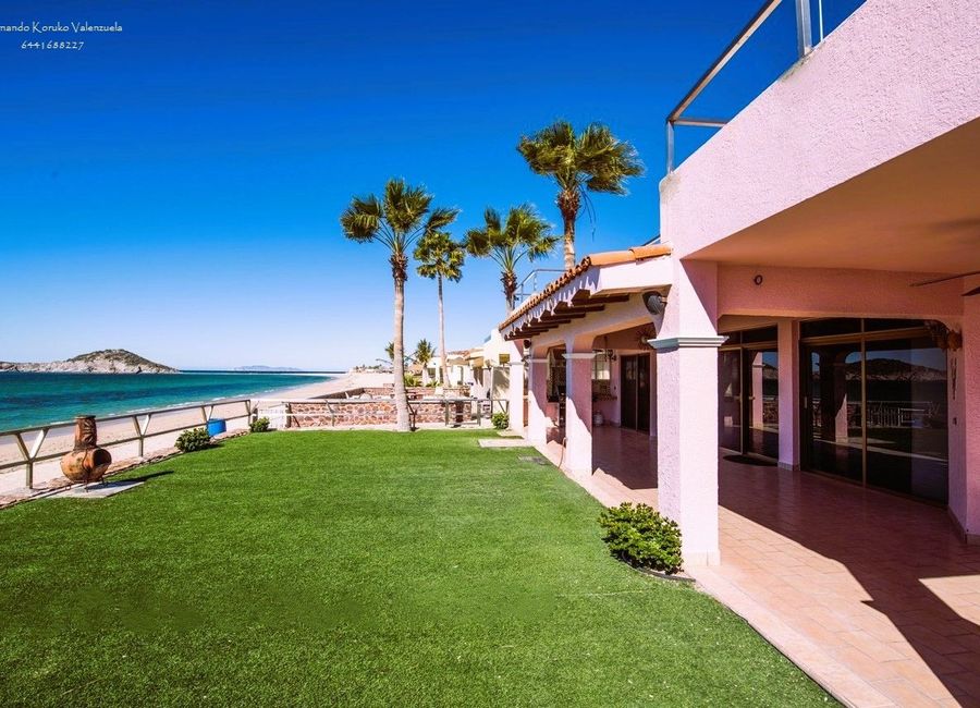 casa frente la playa mar en venta san carlos sonora beachfront house