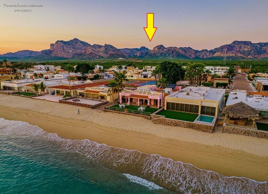 casa frente la playa mar en venta san carlos sonora beachfront house