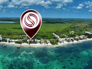Condominio con Club de playa frente al mar, Alberca, gym y Salón de eventos, en  Costa mujeres,  Cancun.