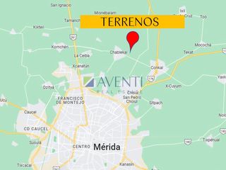 Terreno comercial en venta, Conkal Mérida, Yucatan.