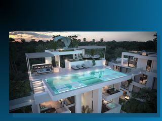 VENTA PENTHOUSE EN TULUM, ELEVADOR, TERRAZA PRIVADA, JACUZZI, BEACH CLUB.