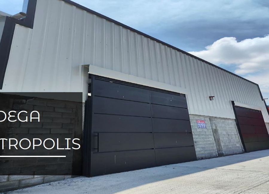 BODEGA EN RENTA EN METROPOLIS MORELIA