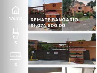 Oportunidad de Remate Bancario ( calle Industria #48 casa 7, Col. Axotla, Del. Alvaro Obregon)