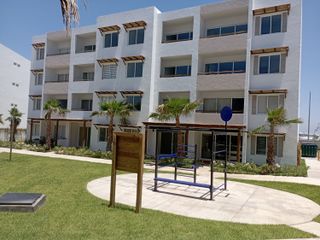Departamento nuevo en planta baja en Almarena Residencial Mazatlan