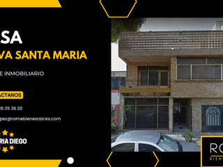 Hermosa Casa En Nueva Santa Maria, Azcapotzalco, Cdmx Cerca De Parque Revolución