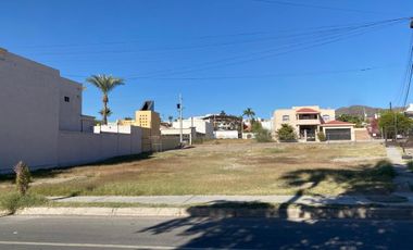 TERRENO EN ESQUINA SOBRE EL BLVD. GILBERTO ESCOBOZA, CUMBRES RESIDENCIAL