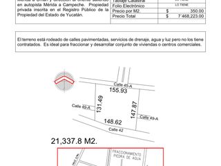 TERRENO PARA DESARROLLOS HABITACIONAL O COMERCIAL