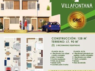 CASA EN VENTA AL SUR DE AGUASCALIENTES VILLAFONTANA