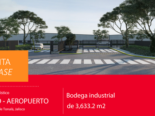 Nave Industrial En Renta - 3,633.2m² En El Salto, Jalisco Con Características Avanzadas | Industrial Warehouse For Lease - 3,633.2m² In El Salto, Jalisco With Advanced Features