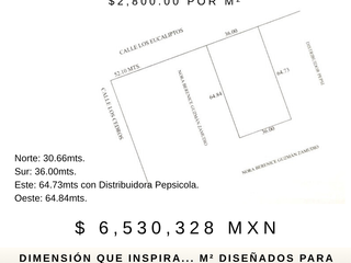 Terreno de alta plusvalía, ideal para desarrollo habitacional, comercial o industrial, con ubicación privilegiada