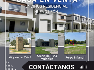 CASA EN COL. ENCINOS RESIDENCIAL, NUEVO LEÓN.