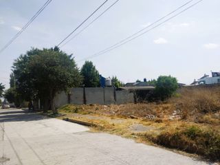 Vendo Terreno 300 M2 en San Blas Otzacatipan, Toluca, Estado de México, a pie de calle