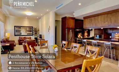 ¡SE VENDE! PENTHOUSE EN TORRE SOLARA 180M²