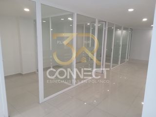 Renta de Oficina en Polanco 8C/2B/3E - 140 m2