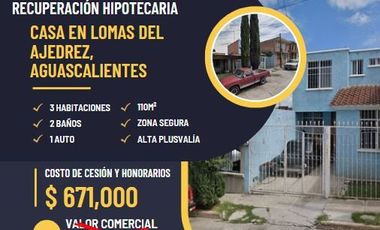 CASA EN VENTA EN AGUASCALIENTES