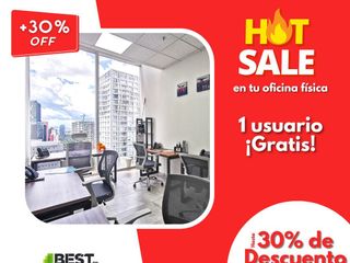 Renta oficina en León Gto. con servicios incluidos ¡Hasta 30% de descuento!