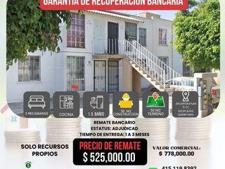 DUPLEX EN GEOPLAZAS PLANTA BAJA EN REMATE